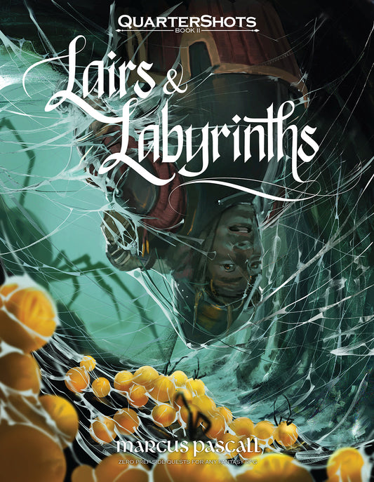 QuarterShots: Lairs & Labyrinths Physical Book