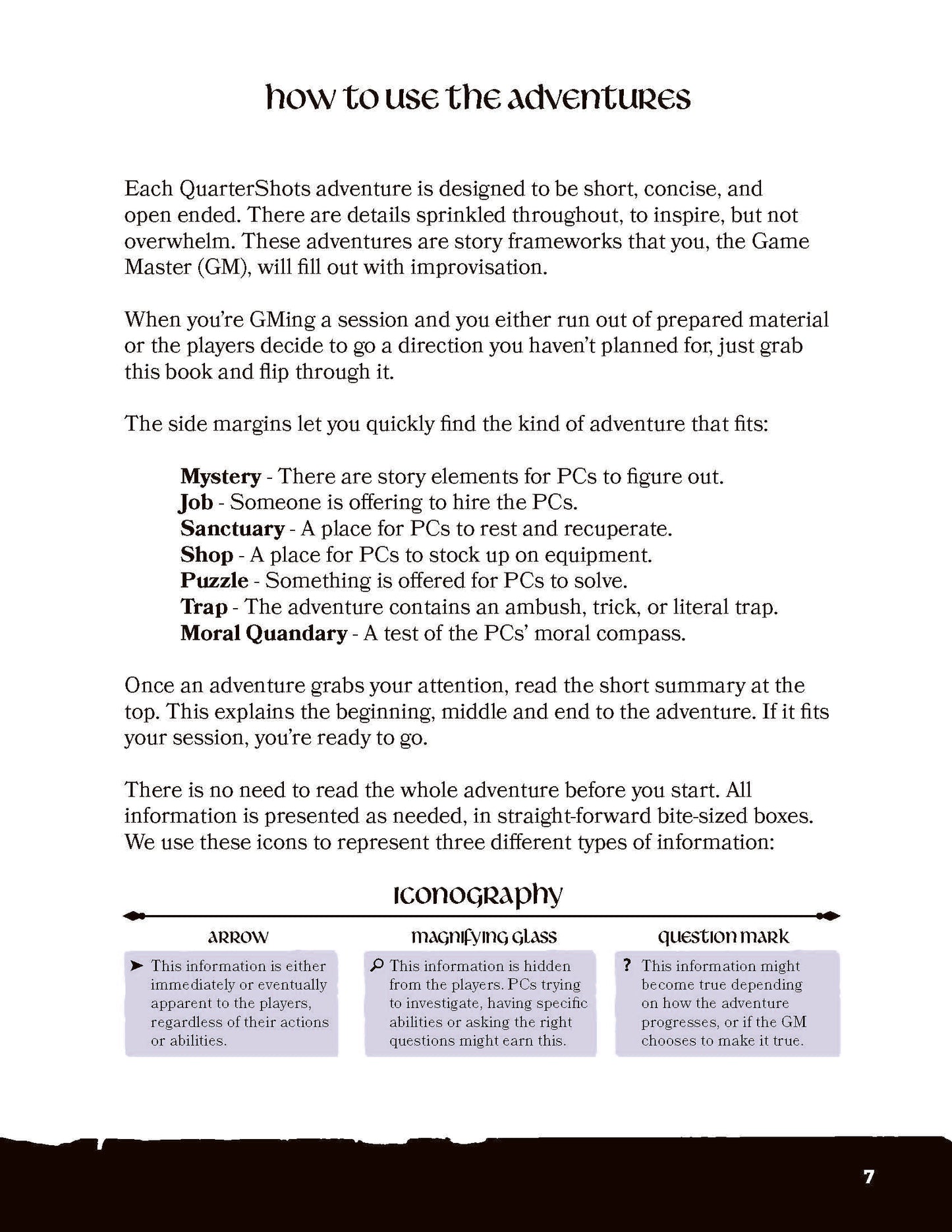 QuarterShots: Roads & Ruins Physical Book