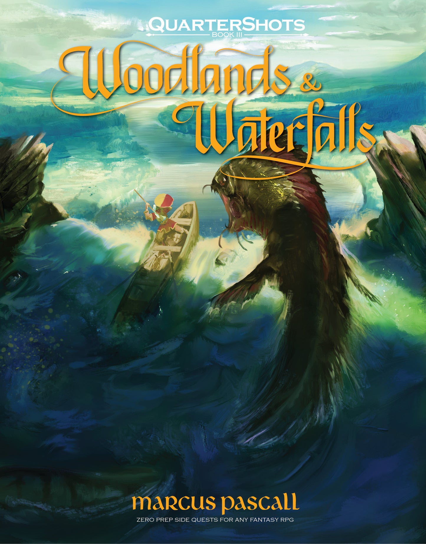 QuarterShots: Woodlands & Waterfalls Physical Book