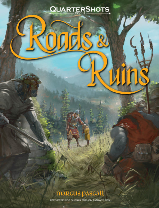 QuarterShots: Roads & Ruins Physical Book